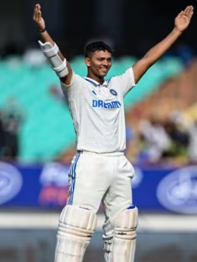 Jaiswal became the first Indian to score two double-centuries against England in Tests.