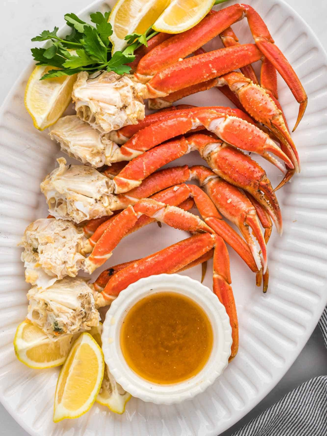 Enjoy Delicious Homemade Crab Legs!