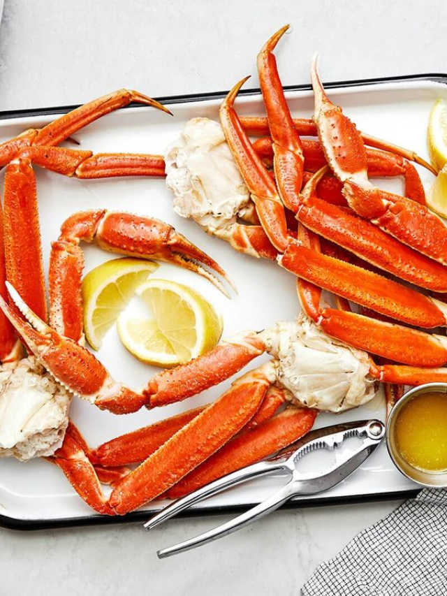 We're using snow crab legs in this recipe for their delicate sweetness and easy-to-open shells.
