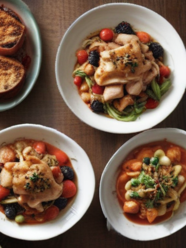 Elevate traditional dishes with a gourmet twist.