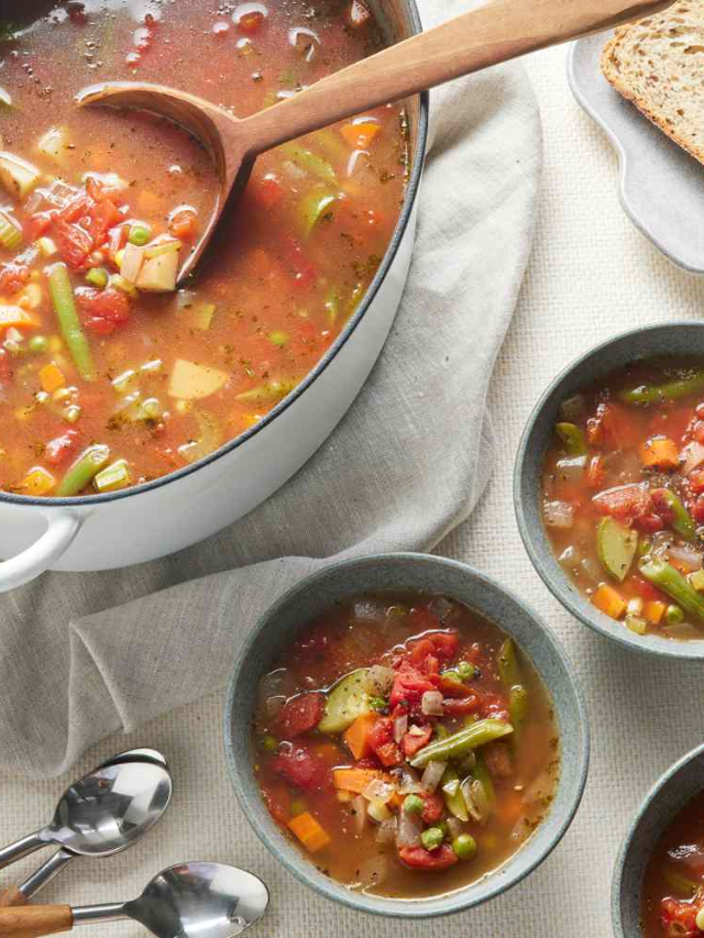 Soup is a fantastic budget-friendly meal. It's easy to make in large batches and freezes well for leftovers.