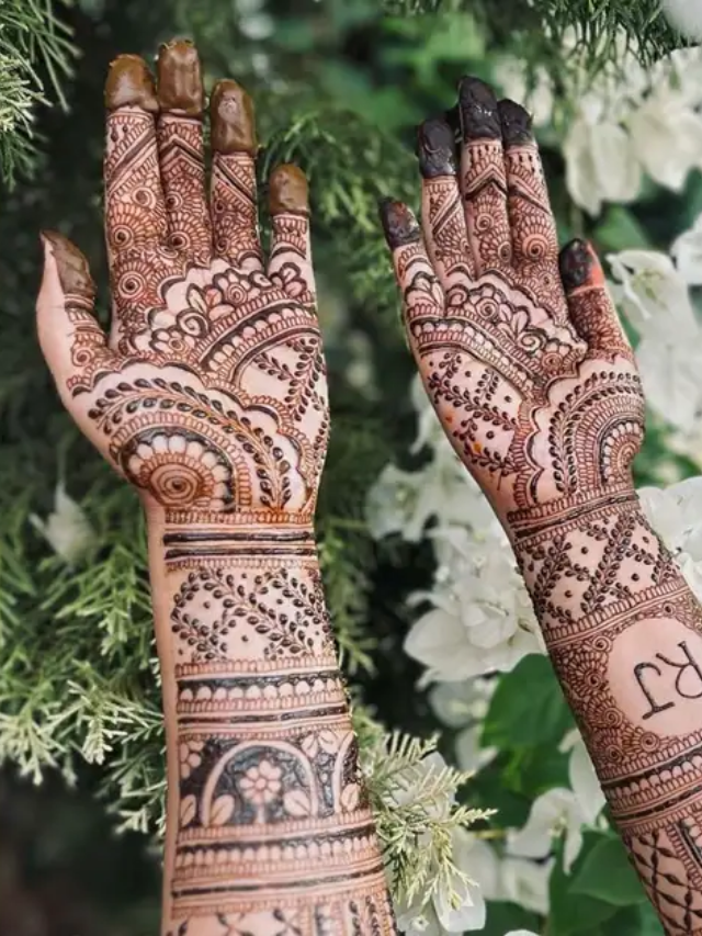 Embrace the rich heritage of mehndi with traditional designs. These ancient patterns, often featuring paisleys and geometric shapes, are perfect for weddings and other cultural celebrations. They adapt beautifully to long fingers, adding a touch of timeless elegance.