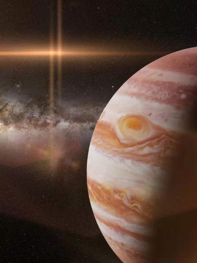 Jupiter's Chaotic Legacy: A Moon is Born
