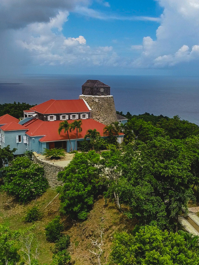 A collage of images showcasing the different aspects of St. Croix mentioned throughout the web story.
