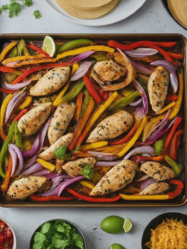 One-Pan Wonder: Sheet Pan Chicken Fajitas