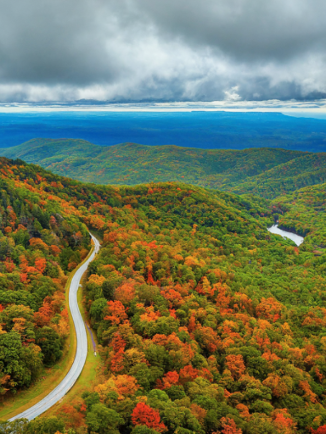 Picturesque Blue Ridge Mountains