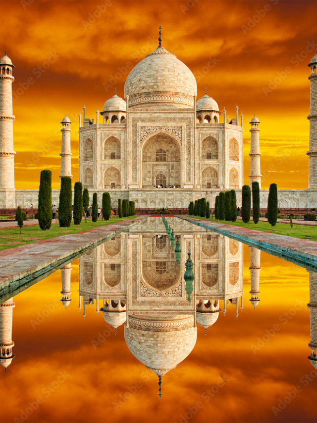 The Taj Mahal, Agra, India
