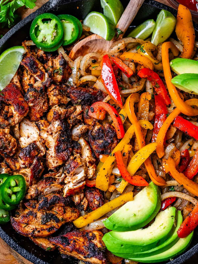 End the week with another fiesta!  Fajitas are a fun and interactive dinner that's easy to throw together.  Marinate your choice of protein, saute colorful peppers and onions, and warm up tortillas. Everyone can customize their fajitas with their favorite toppings.