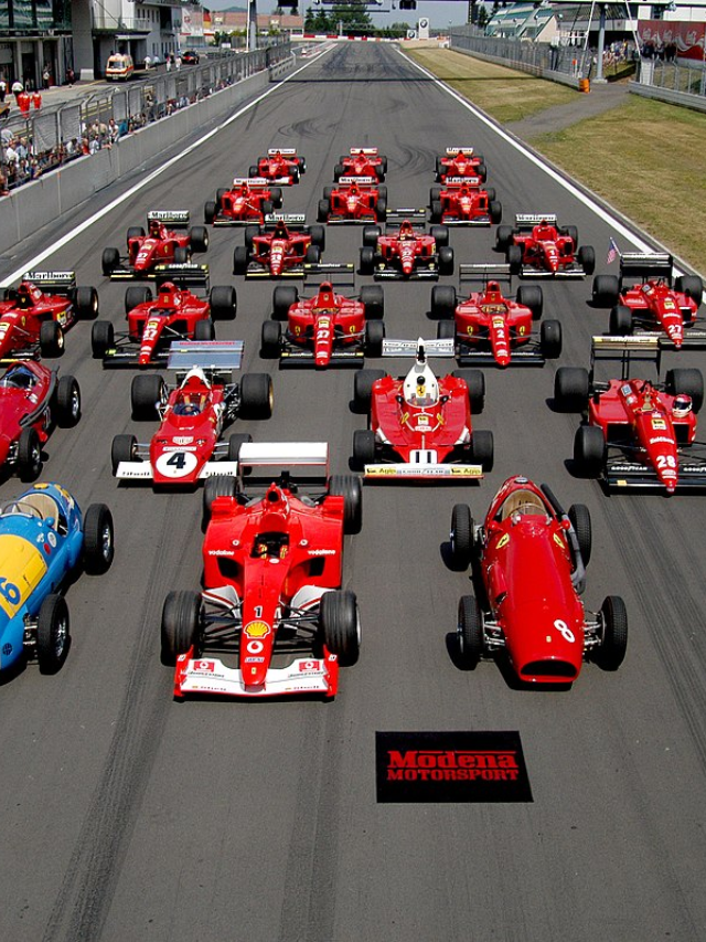  An archive photo of the early IndyCar safety team alongside a modern photo.
