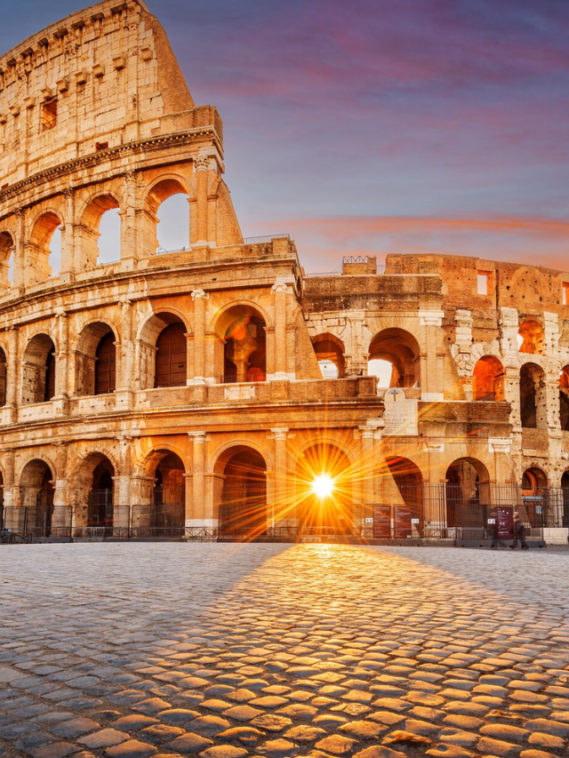 The Colosseum, Rome, Italy

