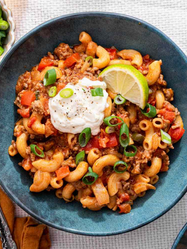 Taco Time! A One-Pot Wonder