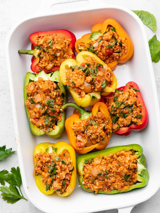 Veggie Power: Packing in the Plants with Ground Turkey