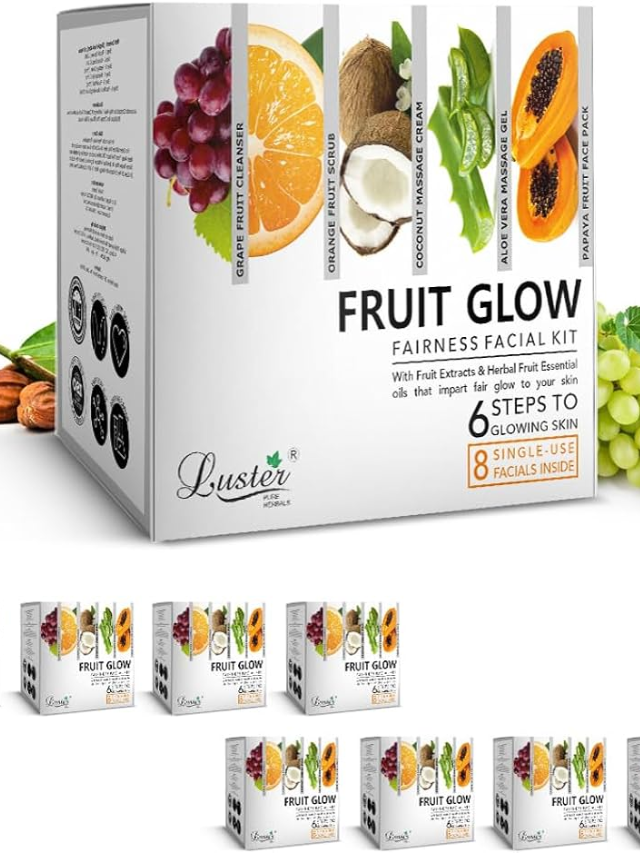 Luster Fruit Glow Fairness Facial Kit
