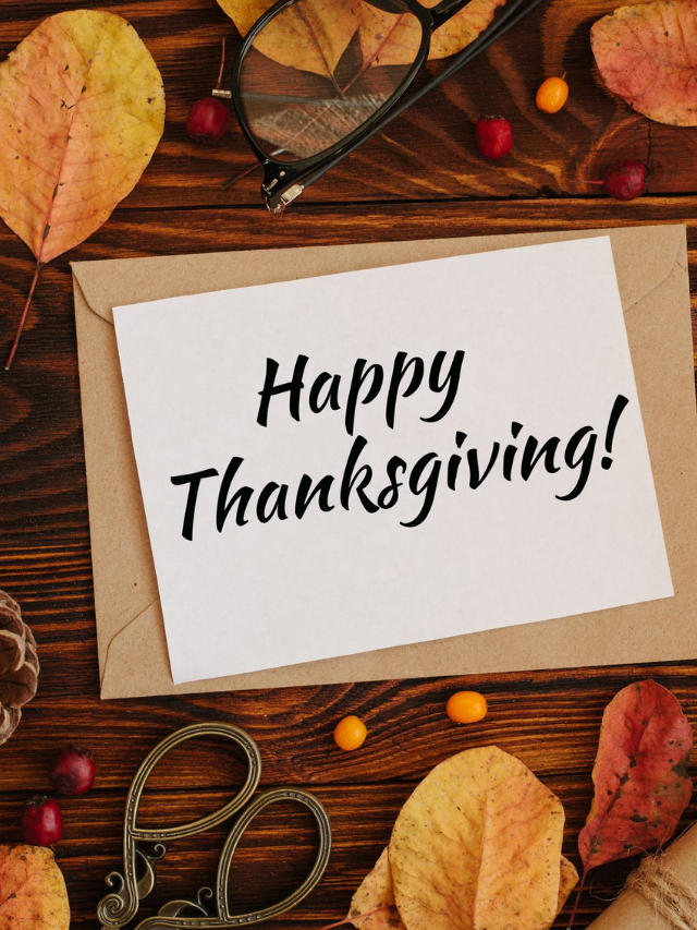 Wishing you a Thanksgiving filled with joy, gratitude, and unforgettable flavors!