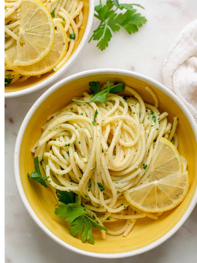Comfort Food Craving: Creamy Lemon Salmon Pasta
