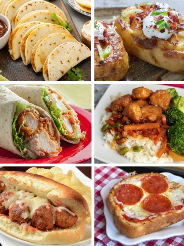 10 Easy Dinners for Busy Americans