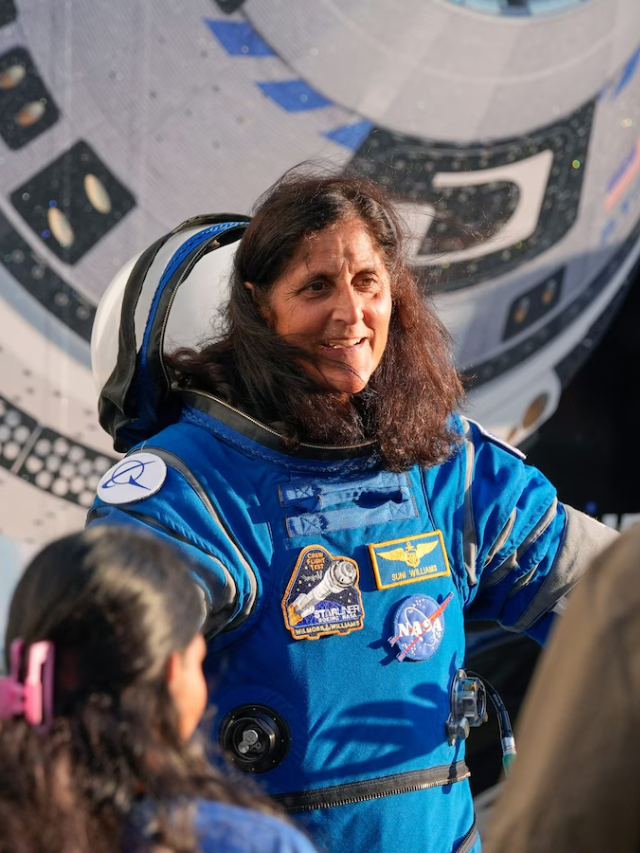 Follow Sunita Williams' Journey
