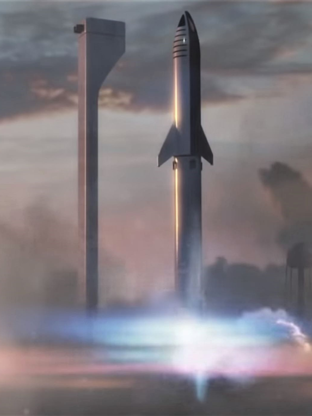Two-Stage Titan: Starship and Super Heavy Take Off
