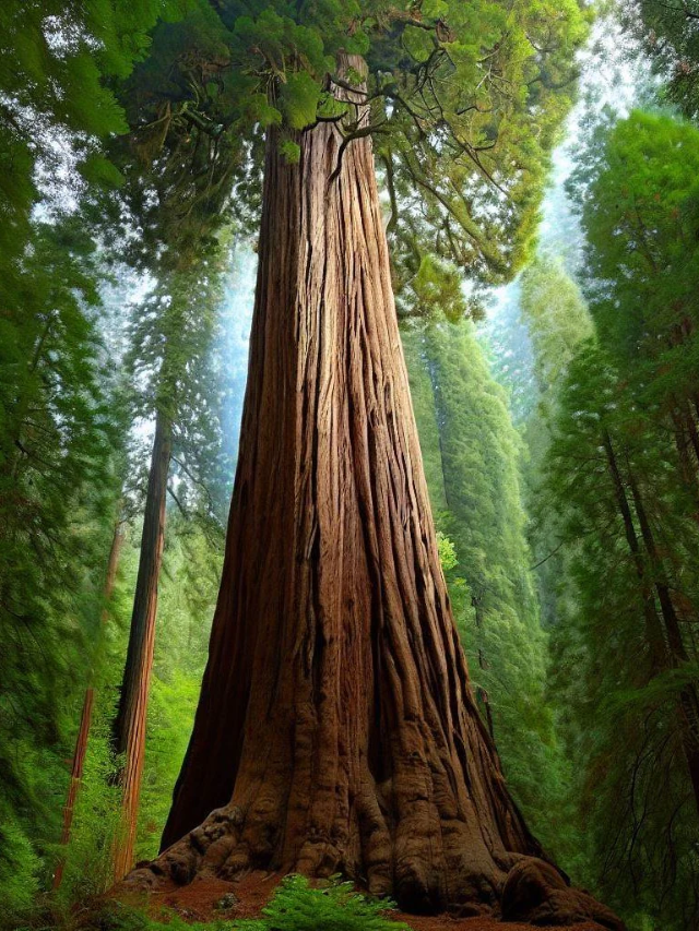 Redwood Majesty: A Forest Fairytale
