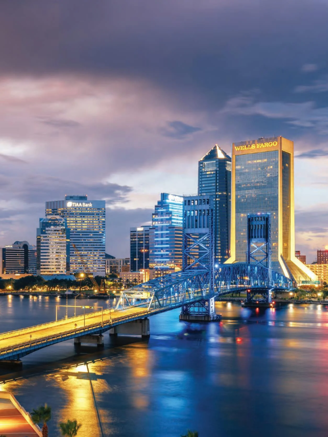 A split-image showcasing Richmond's cityscape along the James River and Virginia Beach's boardwalk with the Atlantic Ocean in the background.
