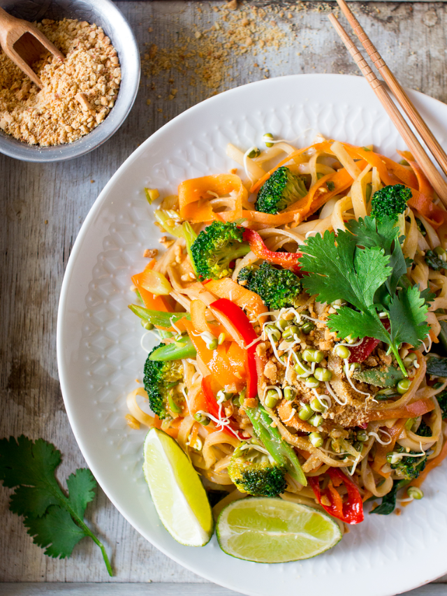 A colorful Buddha Bowl with roasted vegetables, quinoa, and tofu
