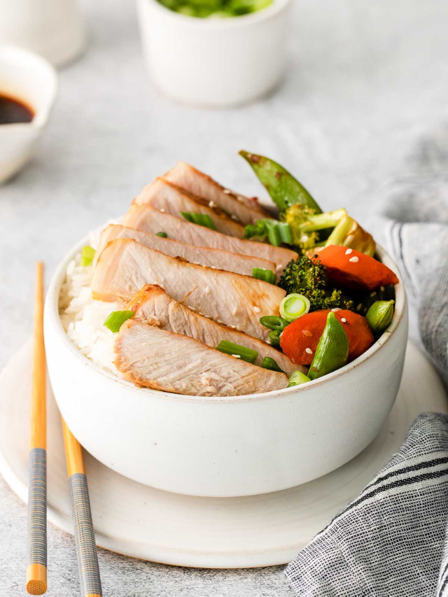 Hearty Goodness: Pork Chops and Beans
