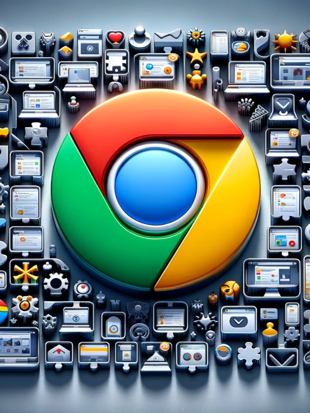 Smartphone with Chrome open

