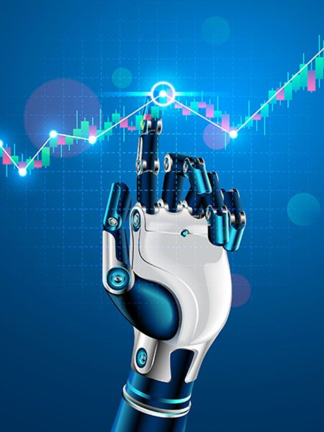 Schematic diagram with arrows pointing from software and AI towards increased sales.
