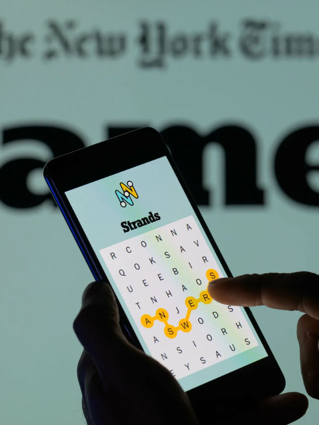 Strands requires you to find all the words in the grid, including the "spangram," which spans the entire grid.
