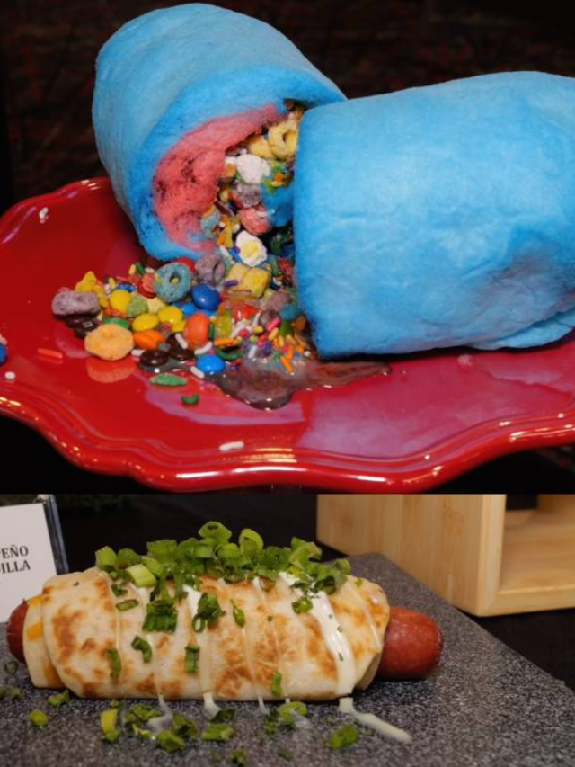 Cardinals' New Menu Features Cotton Candy Burrito