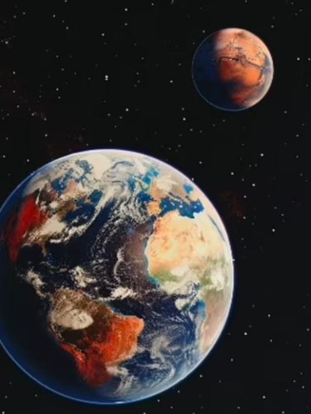 The particles would trap heat from the Sun, gradually warming Mars's surface and potentially allowing liquid water to exist.
