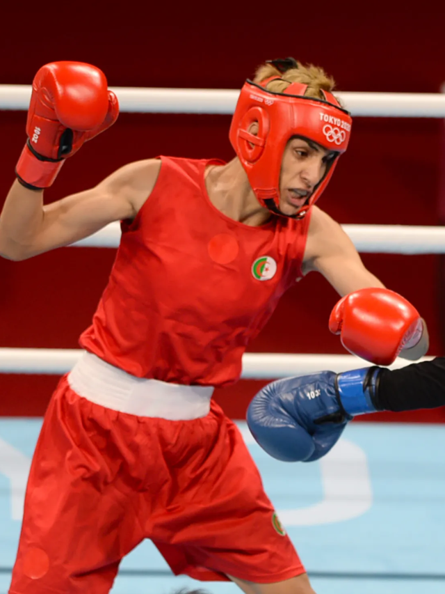  Khelif Wins First Olympic Fight