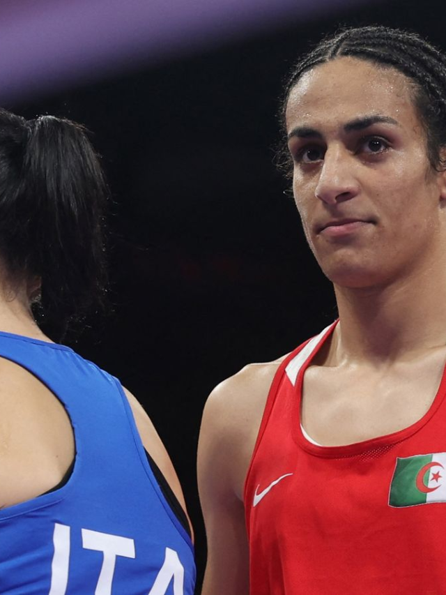  Khelif Wins First Olympic Fight