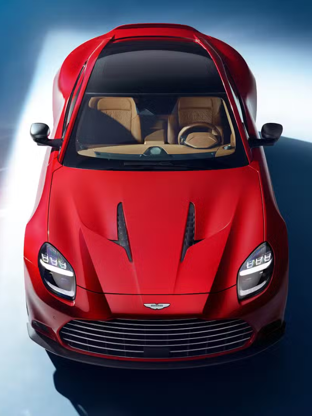 Aston Martin's iconic Vanquish returns with a roaring V-12 engine!